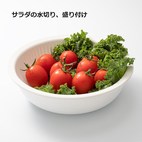 ライクイット 米とぎにも使えるザルとボウル(6点セット) like-it LBK-10