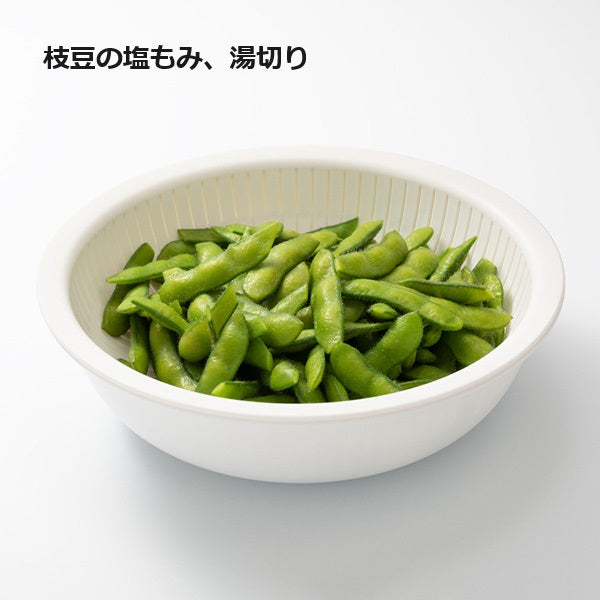 ライクイット 米とぎにも使えるザルとボウル(6点セット) like-it LBK-10
