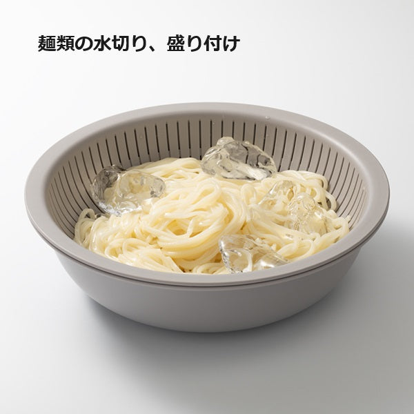 ライクイット 米とぎにも使えるザルとボウル(6点セット) like-it LBK-10