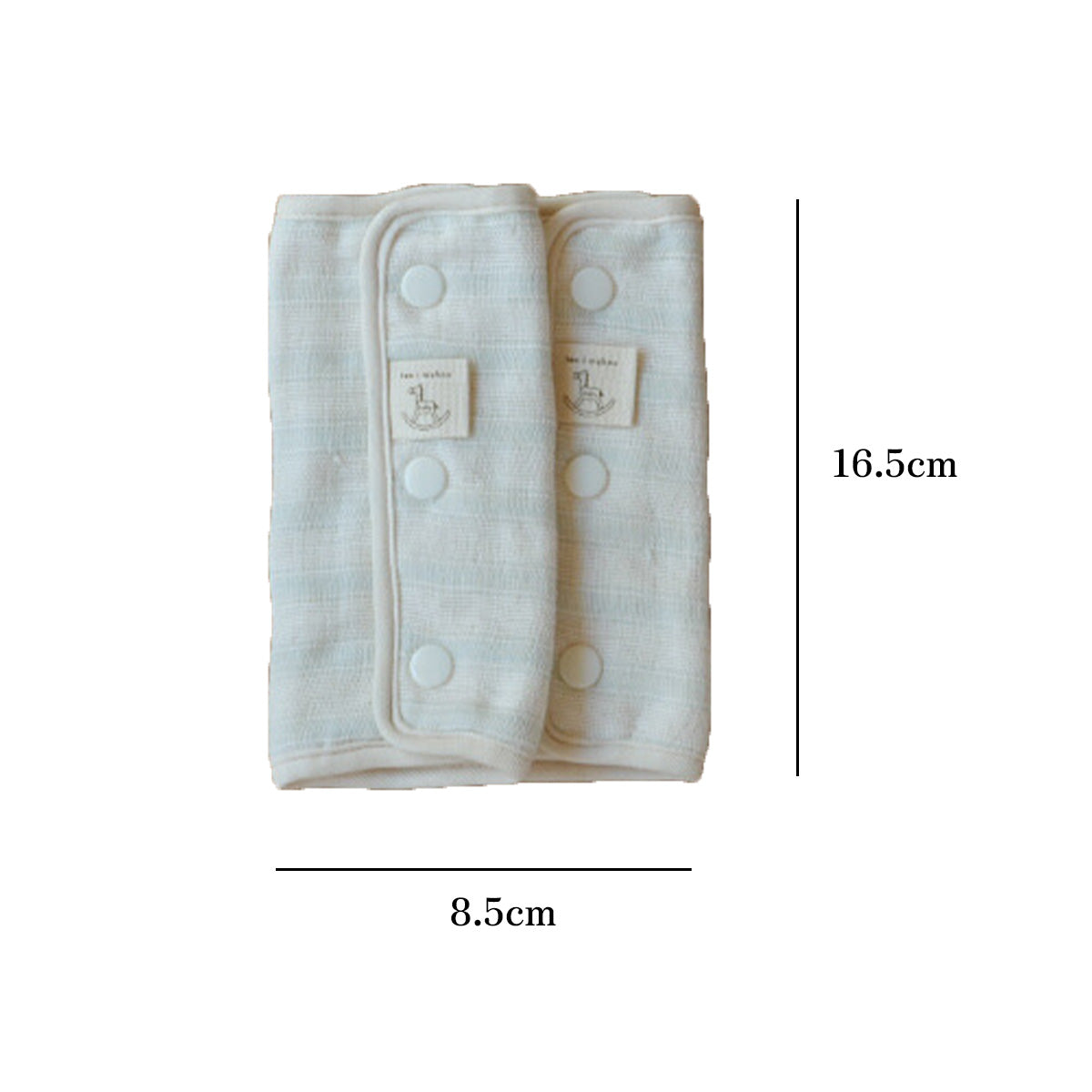 天衣無縫 スラブガーゼ 抱っこ紐肩ベルトカバー