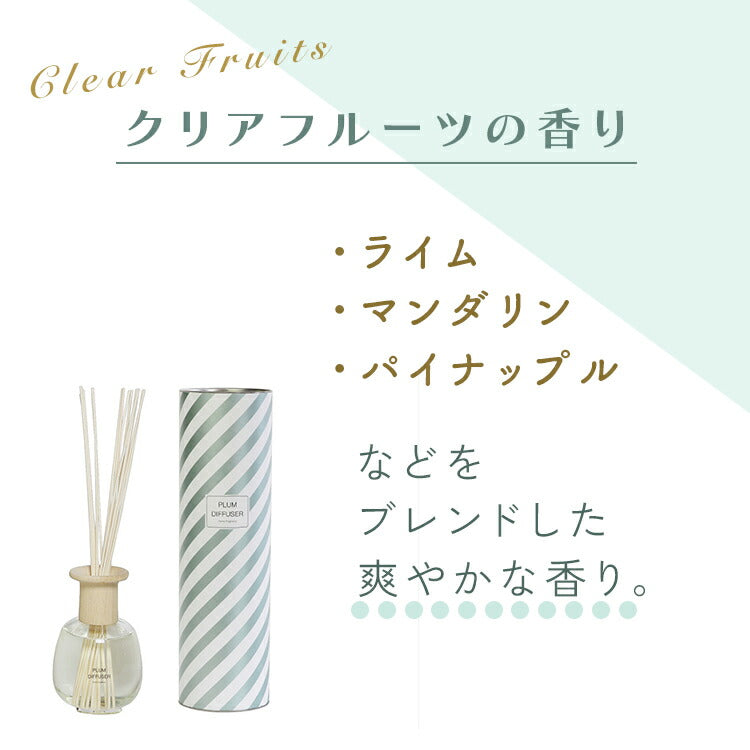 Magnet プラムディフューザー <CLEAR FRUITS> 爽やかな香り