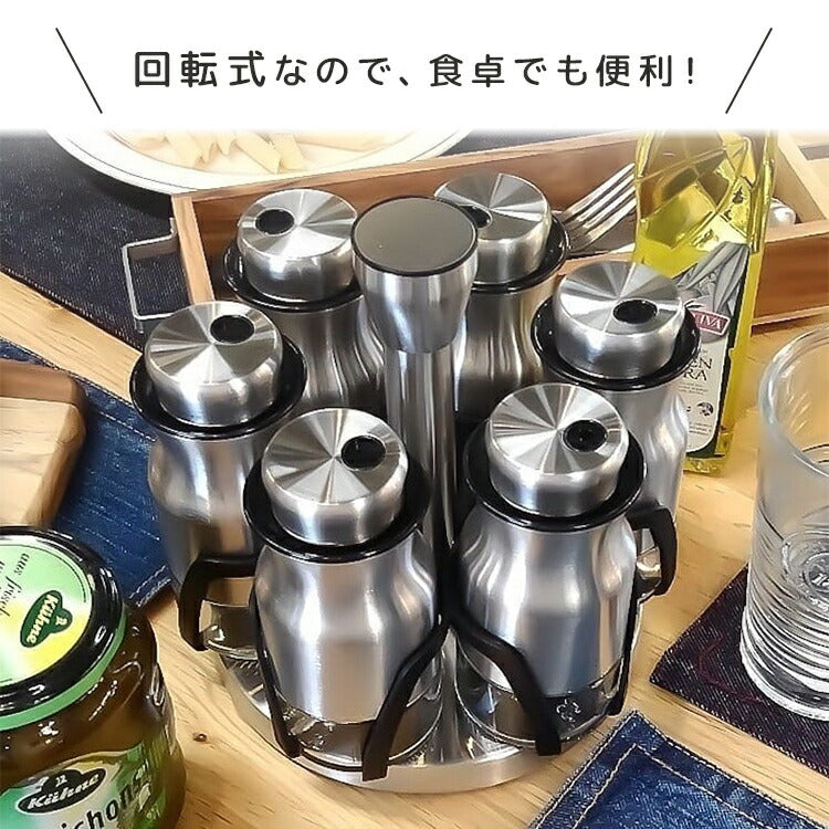 DULTON カーブドスパイスジャー<6本セット>
