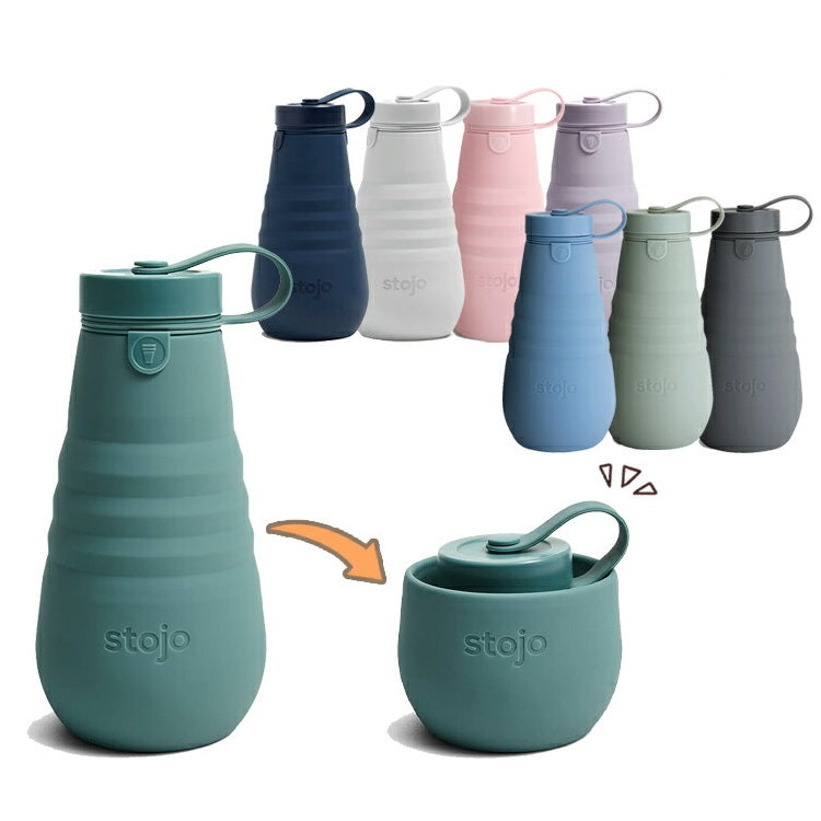 STOJO 折り畳みウォーターボトル 590ml