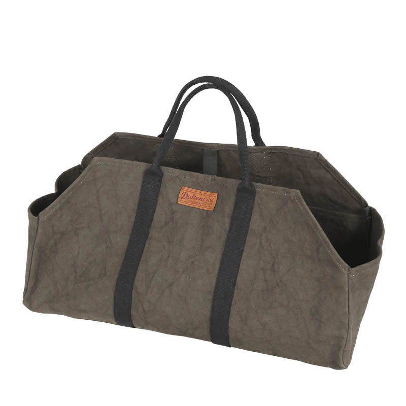 アウトドア好きマストアイテムのバッグ WAX CANVAS LOG BAG OLIVE ワックス キャンバス ログ バッグ