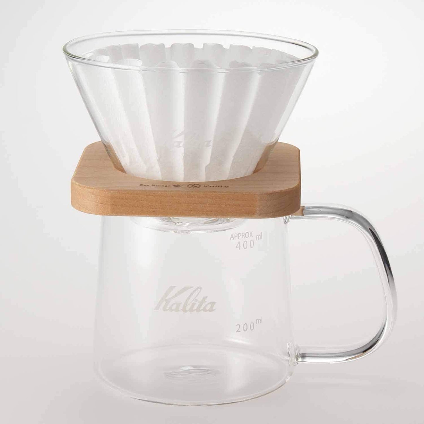 Kalita (カリタ) コーヒードリッパー 角型セット 2~4人用 WDG-185 #44315