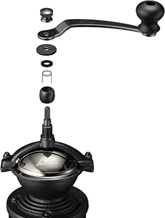 カリタ Kalita コーヒーミル 手挽き ラウンドスリムミル ブラック