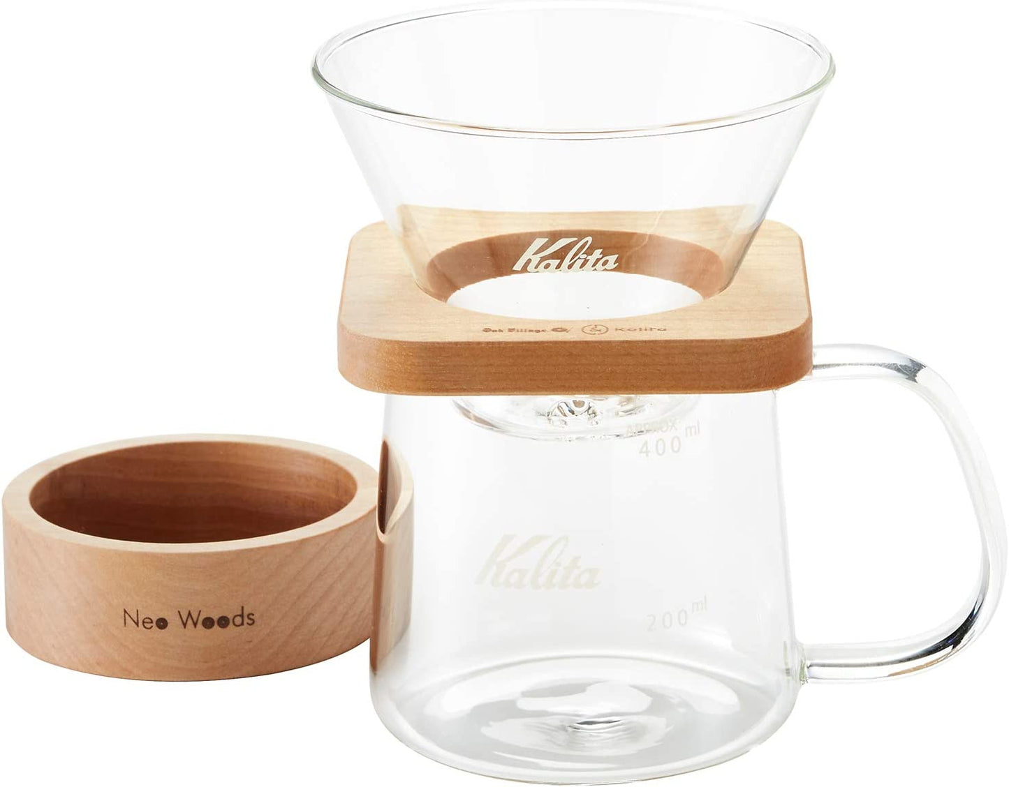 Kalita (カリタ) コーヒードリッパー 角型セット 2~4人用 WDG-185 #44315