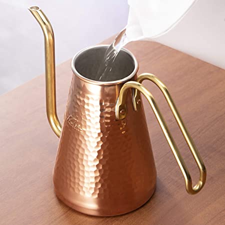 カリタ Kalita コーヒーポット 銅製 スリム 銅0.7L TSUBAME&Kalita 700CU #52203