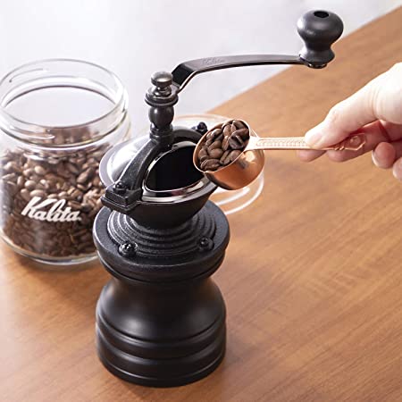 カリタ Kalita コーヒーミル 手挽き ラウンドスリムミル ブラック