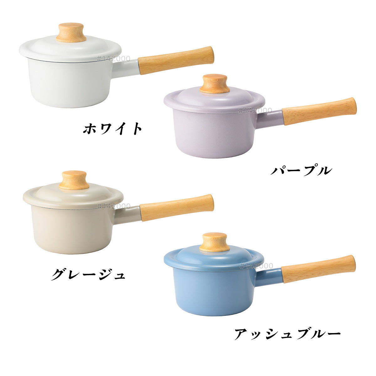 富士ホーロー ミルクパン 14cm CTP-14M