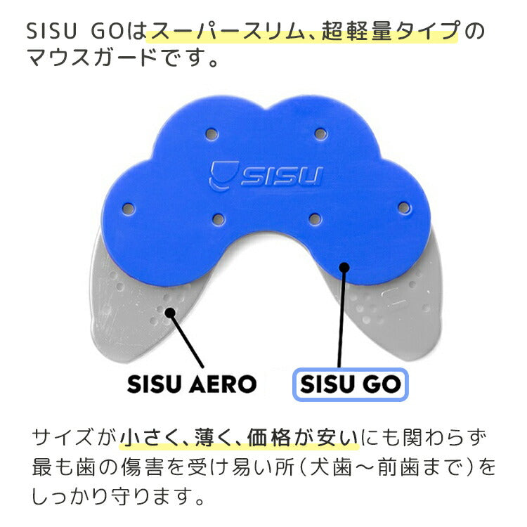 SISU Mouth Guard GO スポーツマウスピース 1.6mm