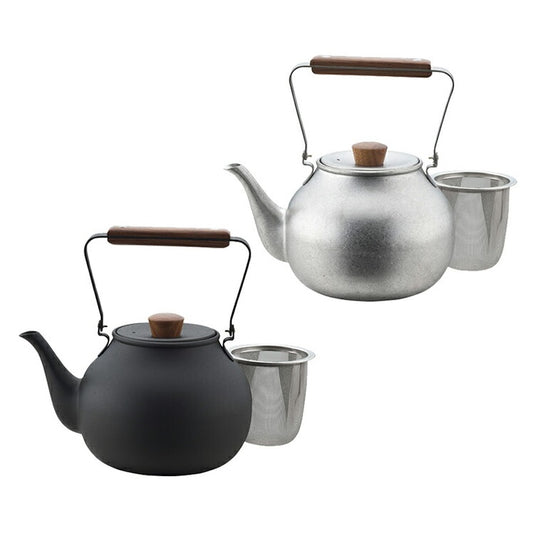 宮崎製作所 茶き 急須（大） ＜茶こしつき＞ 700ml ざらめ/くろいろ