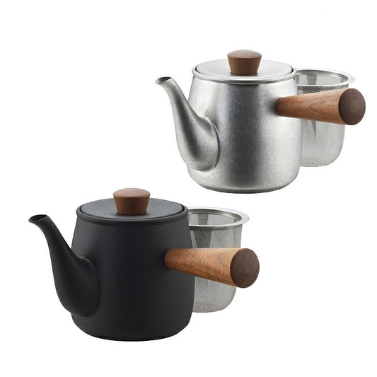 宮崎製作所 茶き 急須（小） ＜茶こしつき＞ 380ml ざらめ/くろいろ